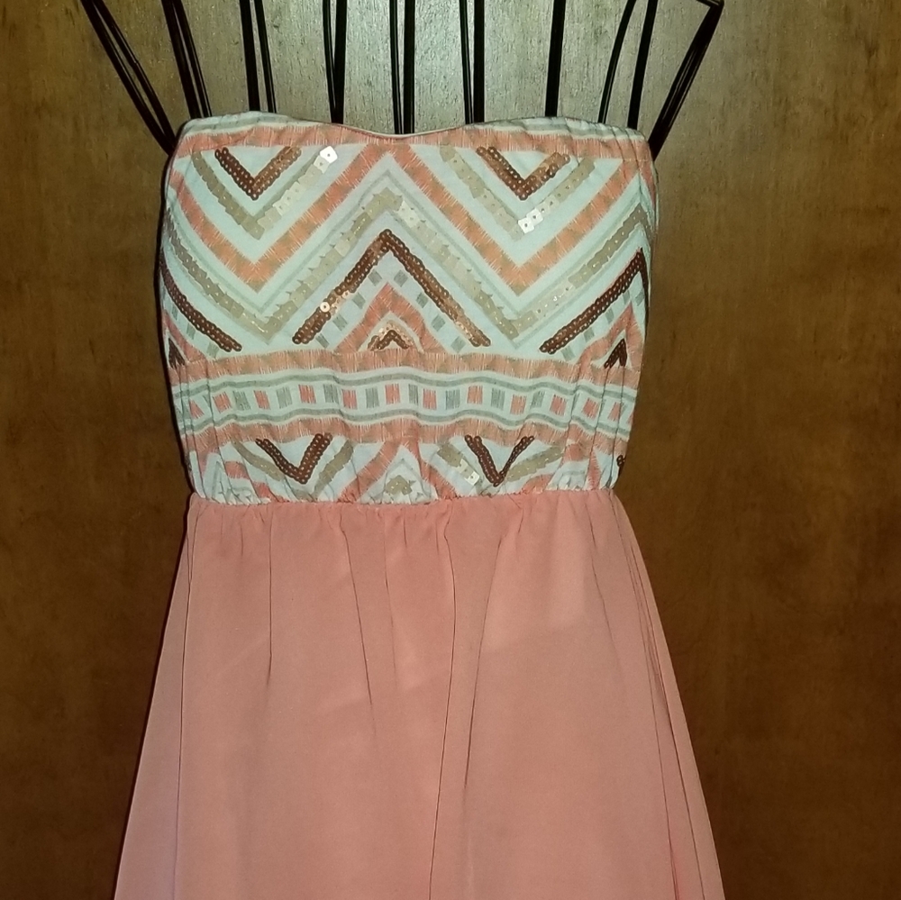 Vanity Medium Strapless Dress